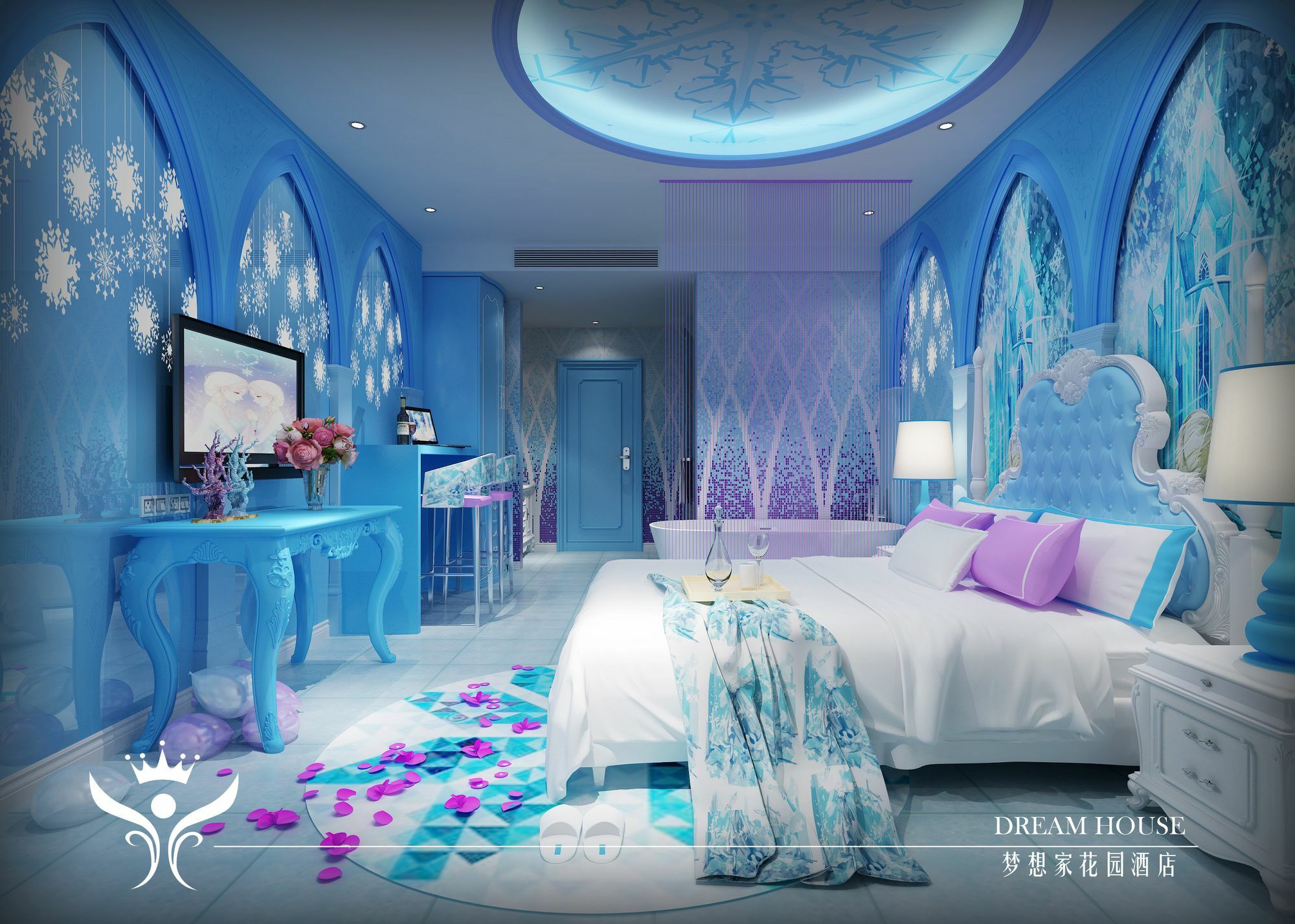 Dreamhouse Theme Hotel เซี่ยงไฮ้ ภายนอก รูปภาพ