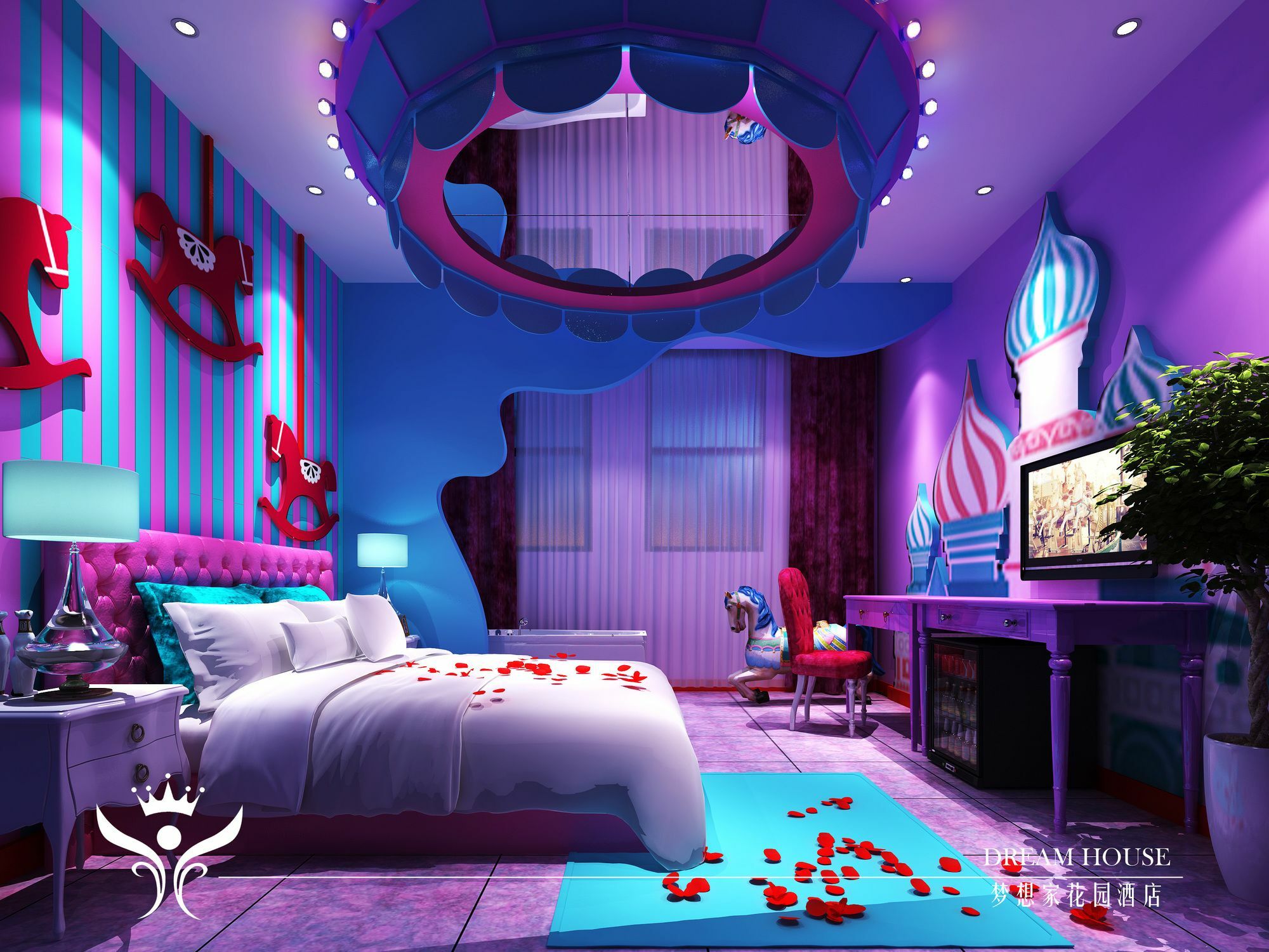 Dreamhouse Theme Hotel เซี่ยงไฮ้ ภายนอก รูปภาพ