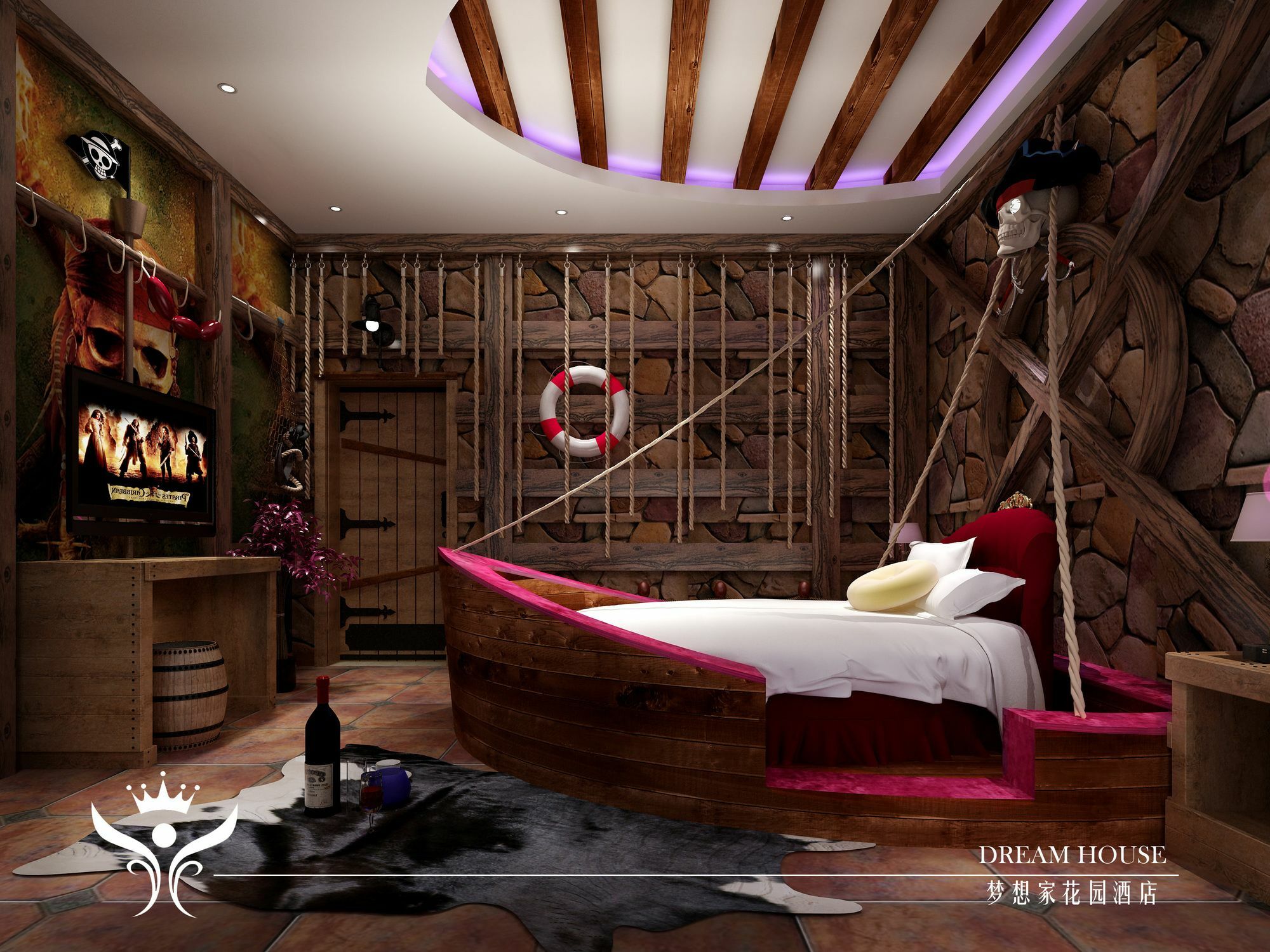 Dreamhouse Theme Hotel เซี่ยงไฮ้ ภายนอก รูปภาพ