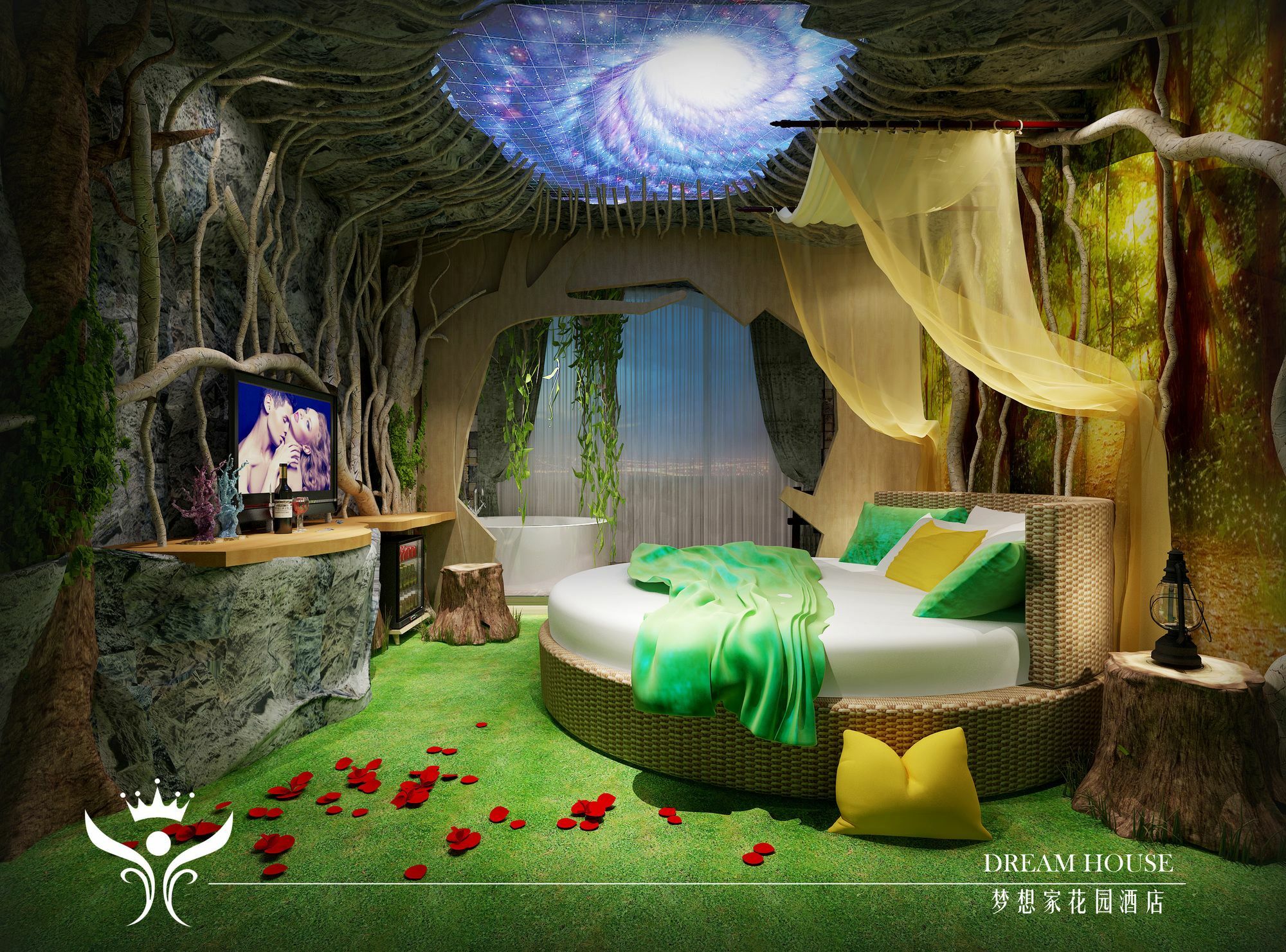 Dreamhouse Theme Hotel เซี่ยงไฮ้ ภายนอก รูปภาพ
