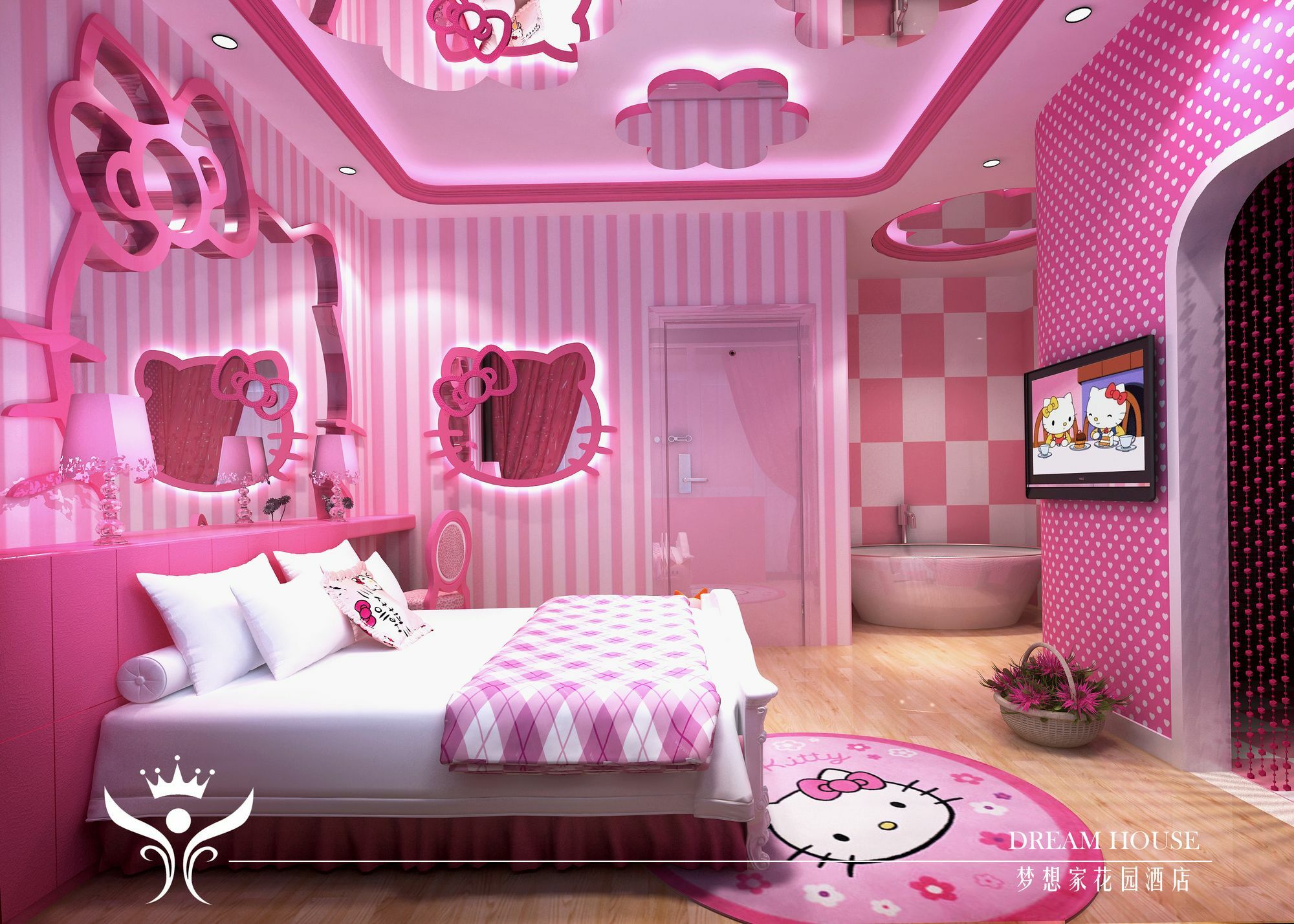 Dreamhouse Theme Hotel เซี่ยงไฮ้ ภายนอก รูปภาพ