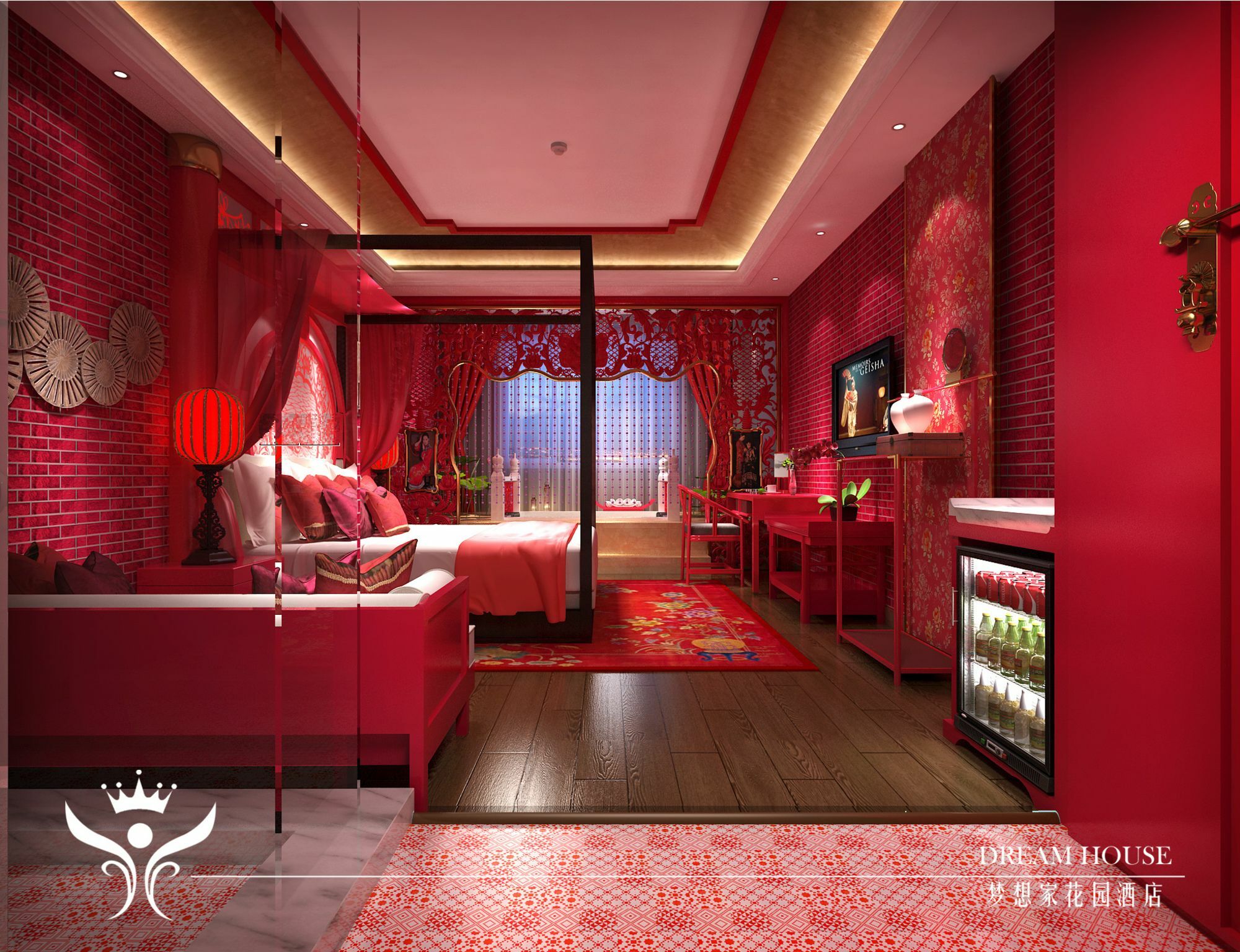 Dreamhouse Theme Hotel เซี่ยงไฮ้ ภายนอก รูปภาพ