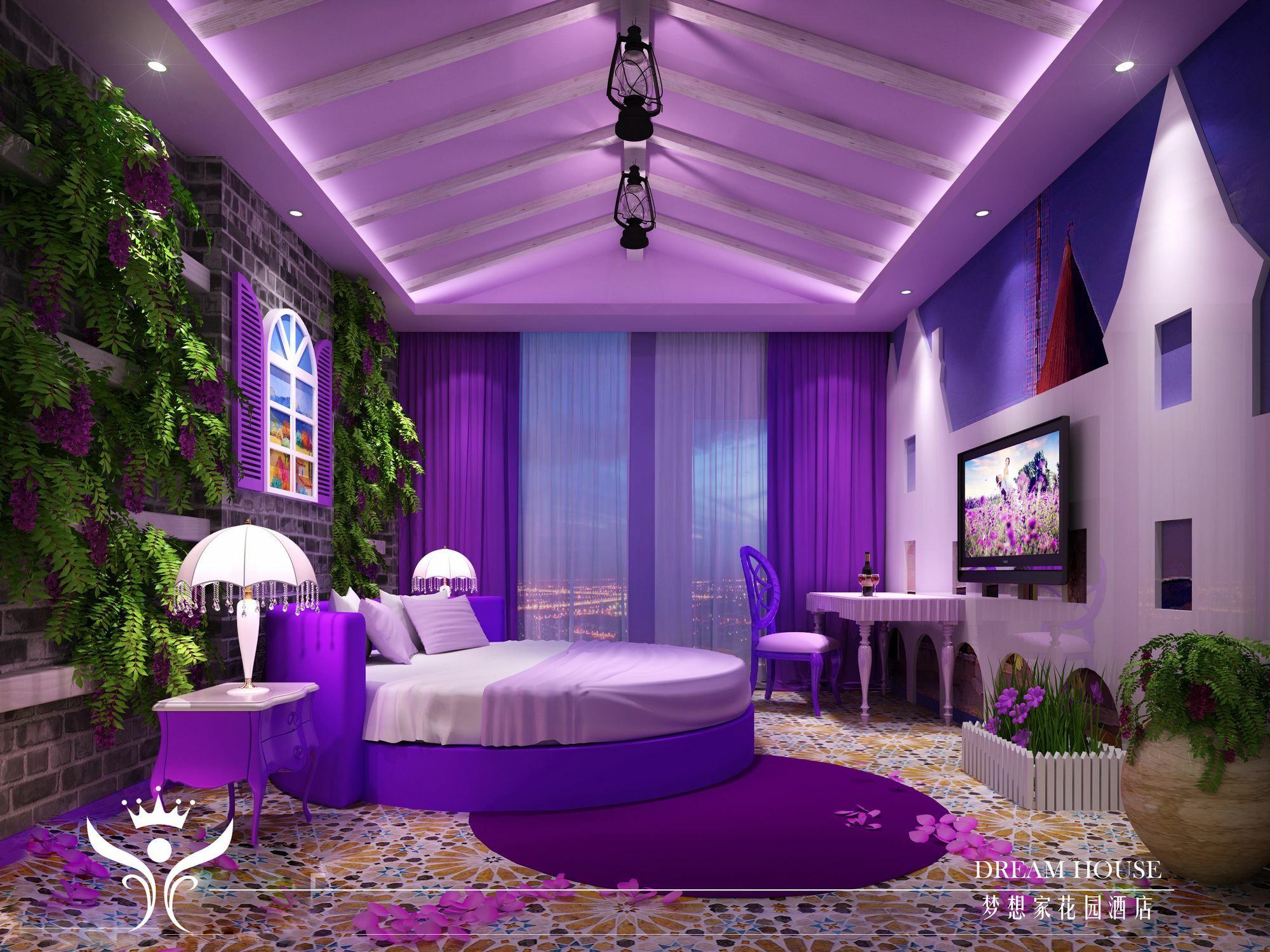 Dreamhouse Theme Hotel เซี่ยงไฮ้ ภายนอก รูปภาพ