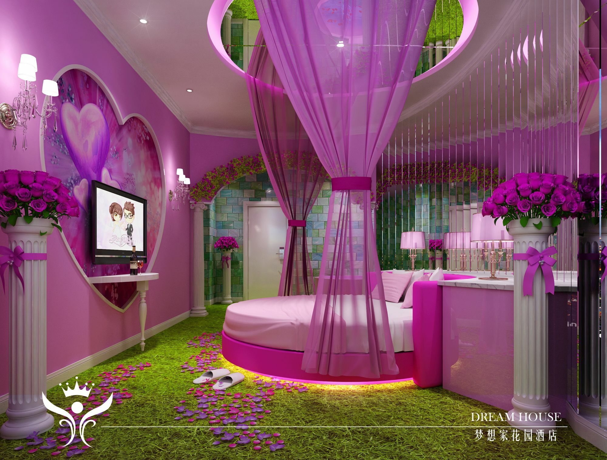 Dreamhouse Theme Hotel เซี่ยงไฮ้ ภายนอก รูปภาพ